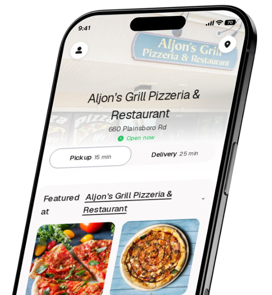 Aljon's Grill Pizzeria & Restaurant app preview