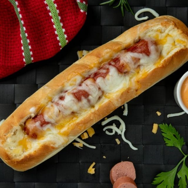 Sausage Parmigiana Hot Sub.