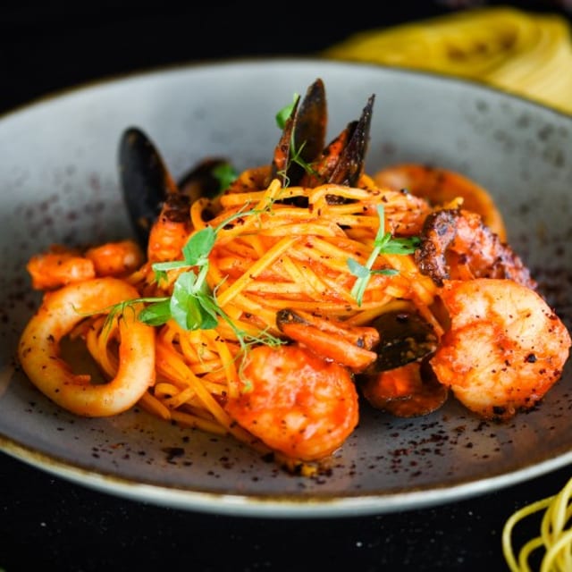 Shrimp Fra Diavolo.