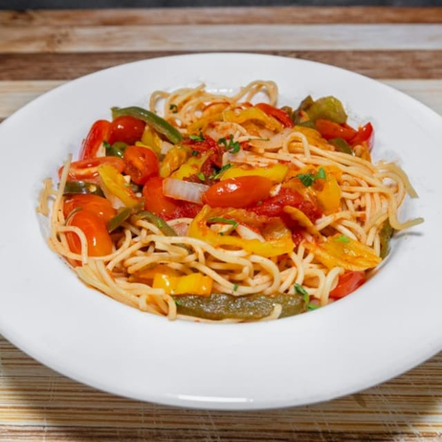 Arrabiatta Pasta.