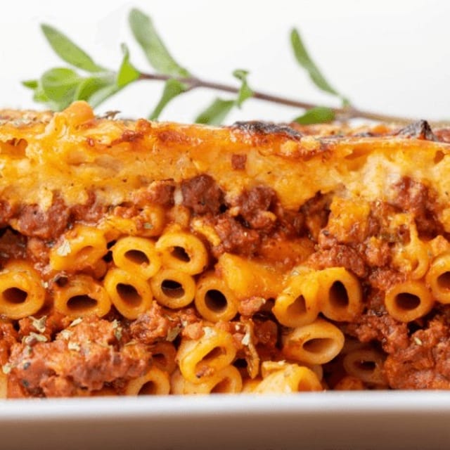 Kid's Baked Ziti.