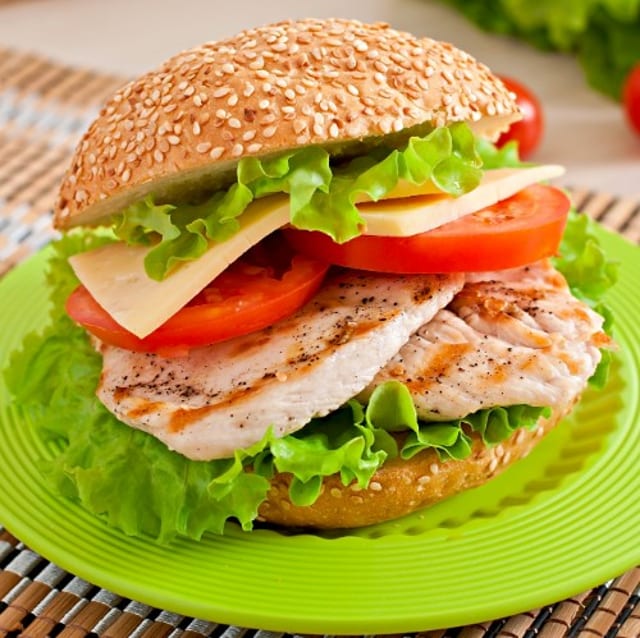 Grilled Chicken Sandwich.