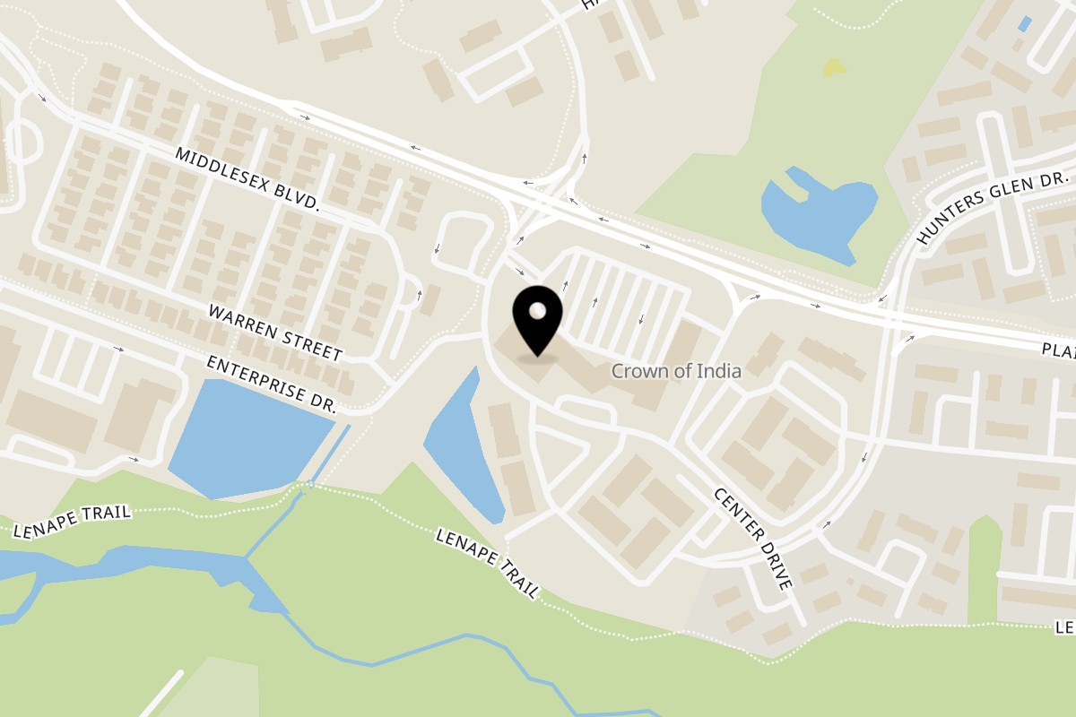 Map showing the location of Aljon's Grill Pizzeria & Restaurant on 660 Plainsboro Rd in Plainsboro Township